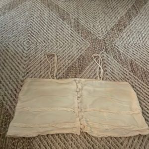 Lace crop top from Planet Blue